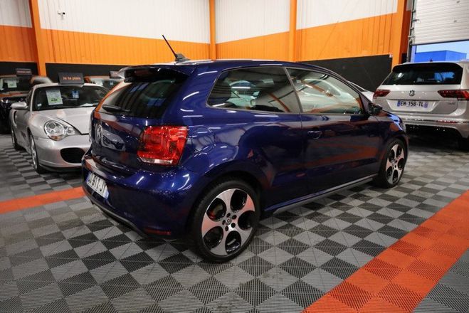 Volkswagen Polo 1.4 TSI 180CH GTI DSG7 3P Bleu F de 2013