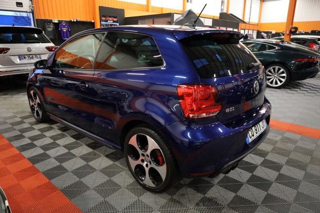 Volkswagen Polo 1.4 TSI 180CH GTI DSG7 3P Bleu F de 2013