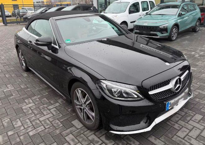 Mercedes Classe C 180 156ch AMG Line 9G-Tronic *garantie 1 noir m�tal de 2016