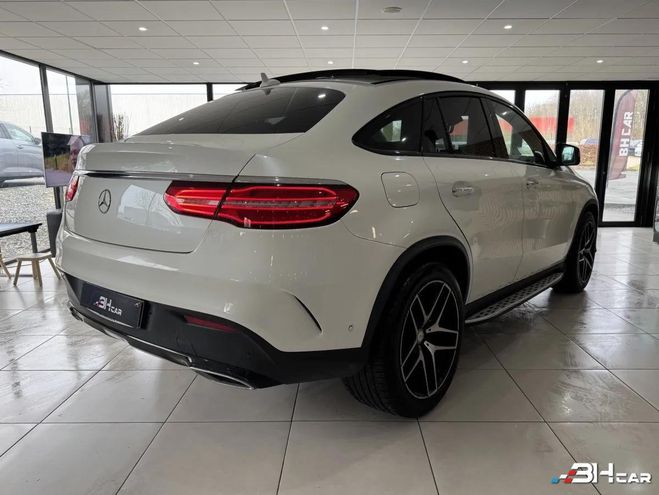 Mercedes GLE Classe COUPE 350 D 260CH 4MATIC BVA9 CAM Blanc de 2015