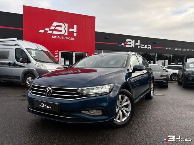 Cliquer pour voir la photo suivante Volkswagen Passat BREAK 2.0 TDI 120 EVO BUSINESS DSG BVA Bleu de 2021