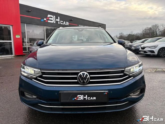 Volkswagen Passat BREAK 2.0 TDI 120 EVO BUSINESS DSG BVA Bleu de 2021