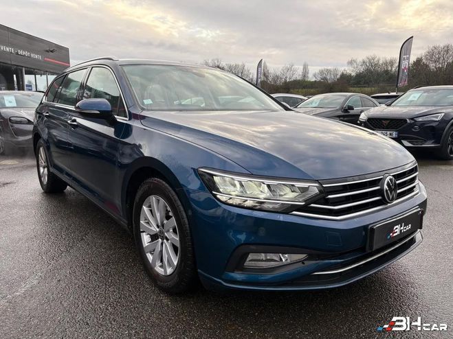 Volkswagen Passat BREAK 2.0 TDI 120 EVO BUSINESS DSG BVA Bleu de 2021