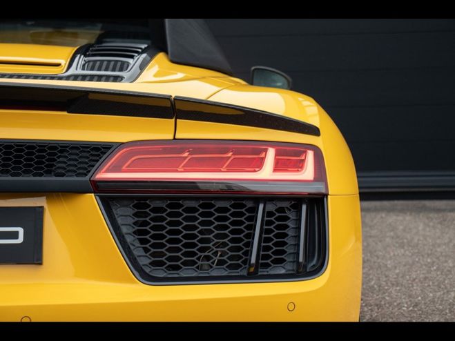 Audi R8 Spyder V10 Plus - 5.2l - 610ch - FULL CA Vegas Yellow de 2018