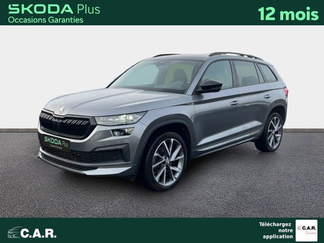 Skoda Kodiaq 2.0 TDI 200 SCR DSG7 4x4 5pl Sportline Gris de 2023