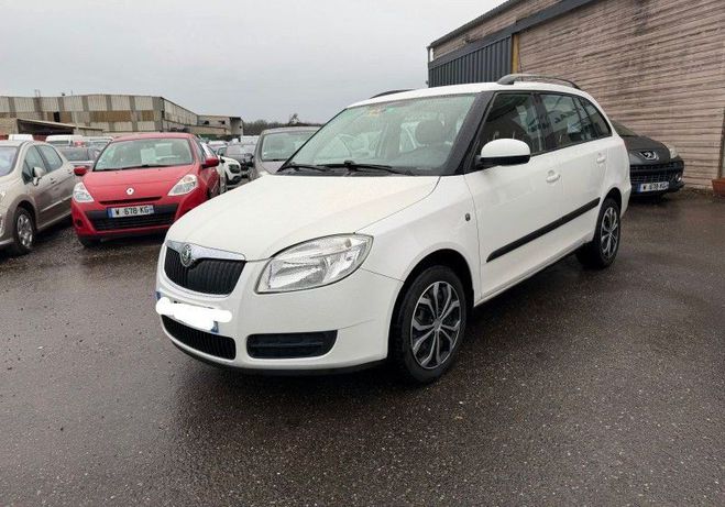 Skoda Fabia BREAK 1.2 70CH CONFORT Blanc de 2008