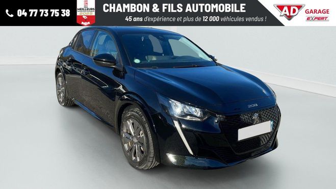 Cliquer pour voir la photo suivante Peugeot 208 ELECTRIQUE 50 KWH 136CH ALLURE Noir de 2023