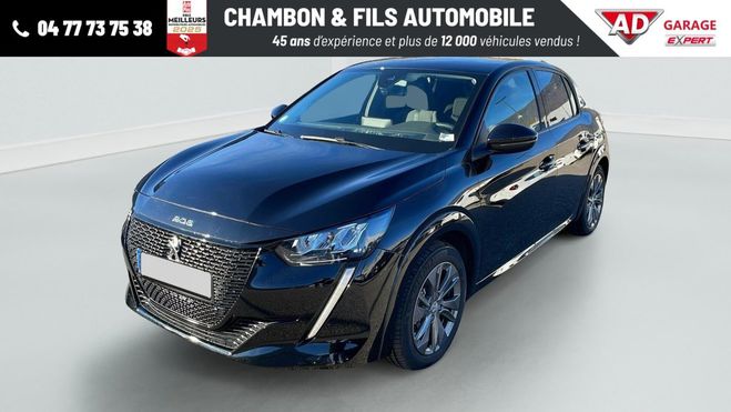 Peugeot 208 ELECTRIQUE 50 KWH 136CH ALLURE Noir de 2023