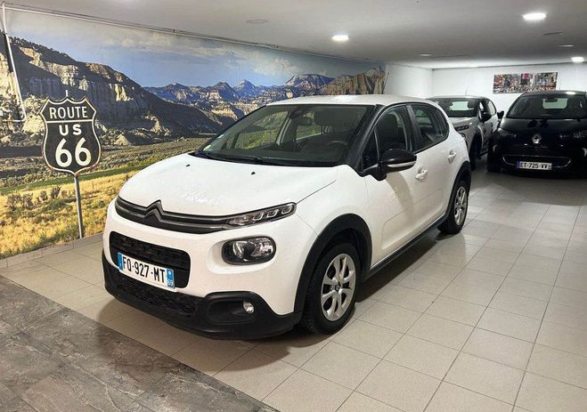 Citroen C3 1.2 82CH S&S FEEL BUSINESS 2 PLACES PRIX Blanc de 2019