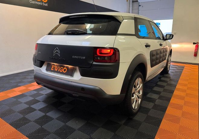 Citroen C4 Cactus 1.2 puretech 80 live Blanc de 2016