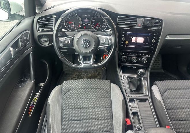 Volkswagen Golf r line 2l tdi 150 ch apple carplay Blanc de 2018