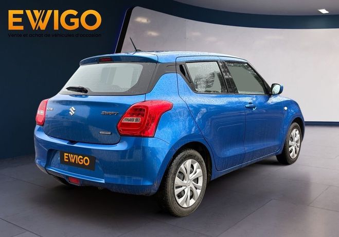 Suzuki Swift 1.2 dualjet hybride 83ch avantage 1ere m Bleu de 2023