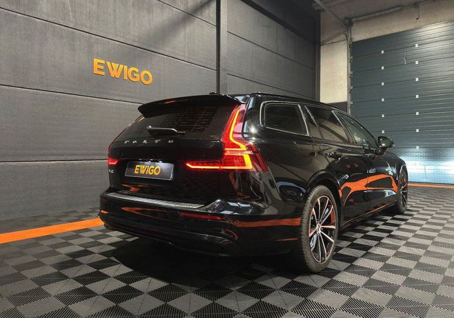 Volvo V60 2.0 t6 398ch phev hybrid black edition c Noir de 2022