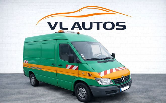 Cliquer pour voir la photo suivante Mercedes Sprinter 313 CDI 129 cv Année 2006 Vert de 2006