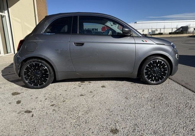 Fiat 500 C E 118CH LA PRIMA Gris de 2021