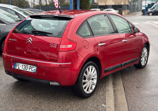 Citroen C4 1.6 VTi 120ch Exclusive Rouge de 2008