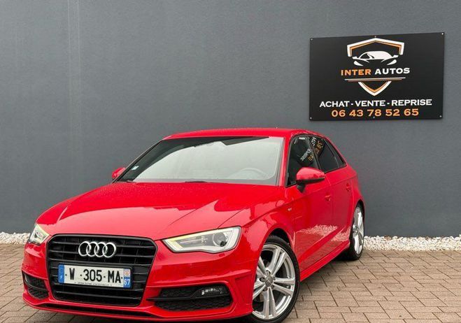Audi A3 Sportback TFSI Sline 105ch Rouge de 2014