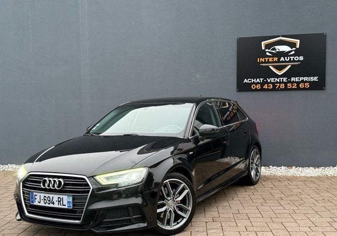 Audi A3 Sportback s-tronic 40 tfsi s-line Noir de 2019