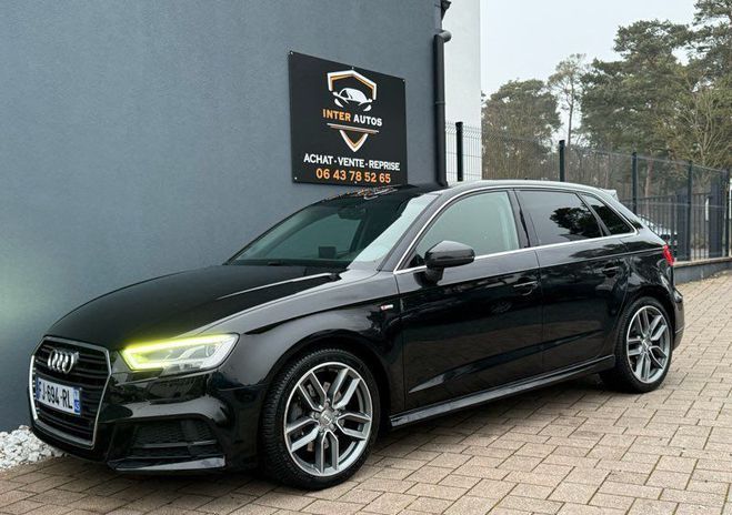 Audi A3 Sportback s-tronic 40 tfsi s-line Noir de 2019