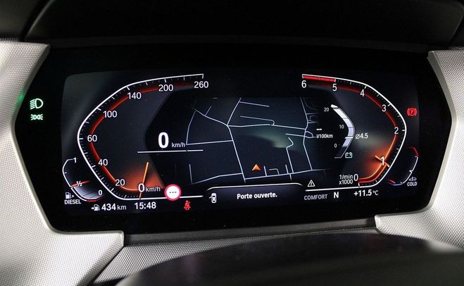 BMW Serie 1 (F40) 116D 116CH BUSINESS DESIGN COCKPIT Noir de 2022