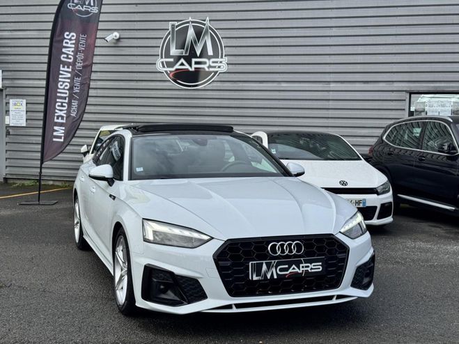 Audi A5 Sportback 2.0 40 TDI - 204 - BV S-tronic BLANC de 2021