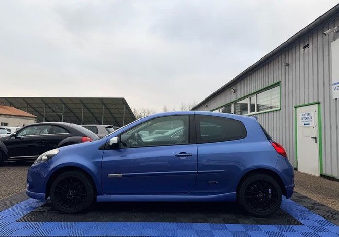 Renault Clio 3 1.6 GT 128 Gordini Cuir Clim Auto 5755 Bleu de 2012