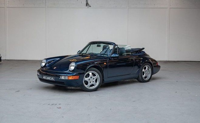 Porsche 911 964 CARRERA 2 CABRIOLET Bleu de 1992