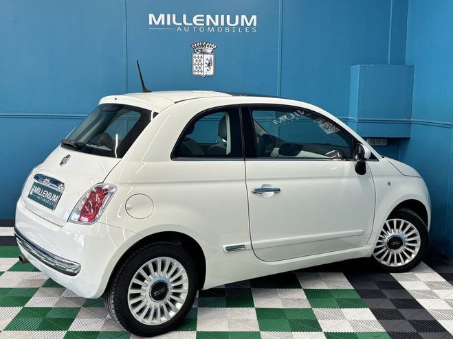 Fiat 500 1.2 8V 69CH LOUNGE Blanc de 2012