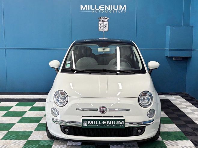 Fiat 500 1.2 8V 69CH LOUNGE Blanc de 2012
