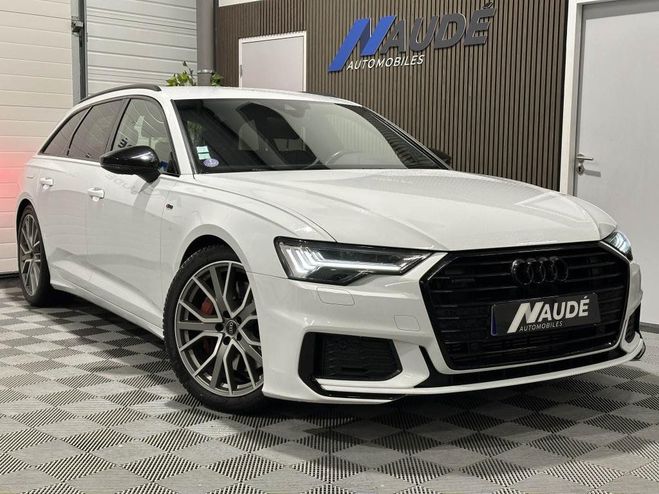Audi A6 AVANT 55 TFSIe 367ch S tronic 7 Quattro  Glacier White Metallic de 2021