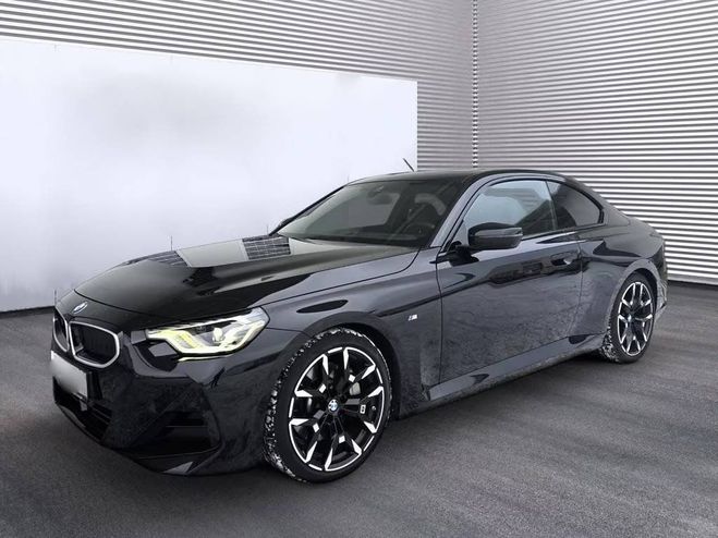 Cliquer pour voir la photo suivante BMW Serie 2 230 i Coupé M-Sport ACC HeadUp-R-Cam HIF Noir Saphir de 2025