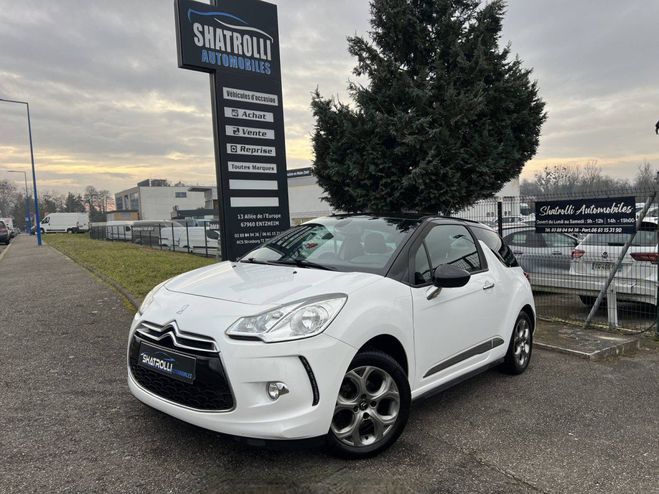 Cliquer pour voir la photo suivante Citroen DS3 1.6 VTi 120CH So Chic / Attention !! Pro BLANC de 2013