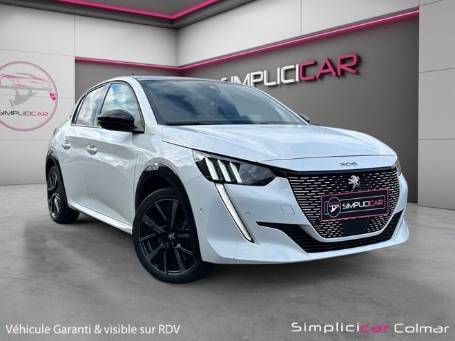 Peugeot 208 GT e-208 Electrique 50 kWh 136ch GT Virt Blanc de 2023