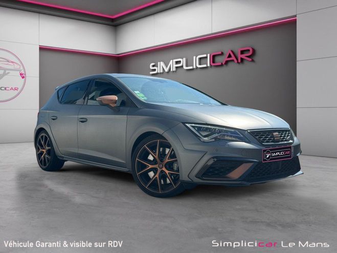 Seat Leon 2.0 TSI 310 Cupra Num�rot�e 260/799 GARA Gris de 2018