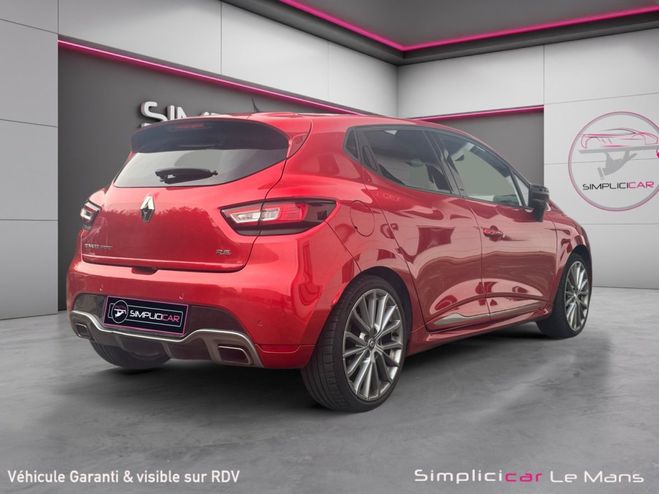 Renault Clio IV 1.6 Turbo 200 EDC RS Garantie 12 Mois Rouge de 2017