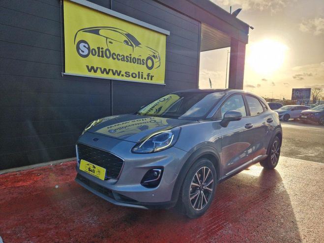 Cliquer pour voir la photo suivante Ford Puma 1.0 Flexifuel mHEV - 125 S&S II Titanium GRIS FONCE de 2023