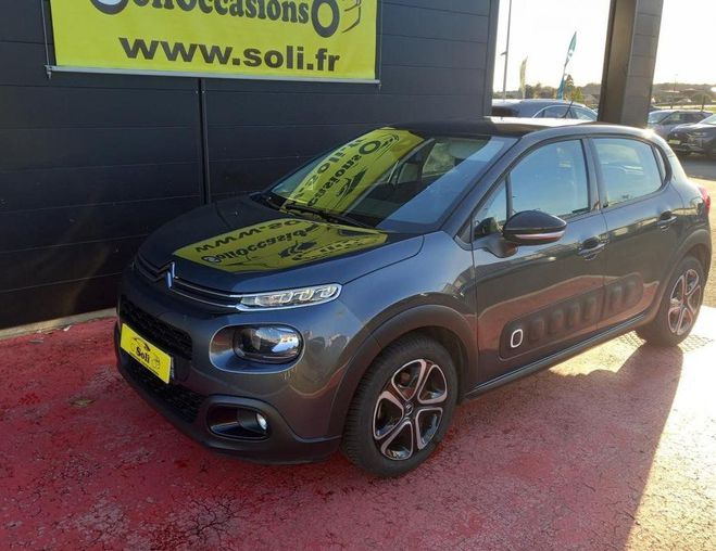 Citroen C3 1.6 BlueHDi - 100 S&S Shine GRIS CLAIR de 2017