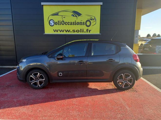 Citroen C3 1.6 BlueHDi - 100 S&S Shine GRIS CLAIR de 2017