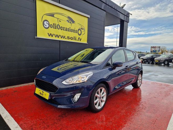 Cliquer pour voir la photo suivante Ford Fiesta 1.1i - 85 Euro 6.2 BERLINE Trend Busines BLEU FONCE de 2018