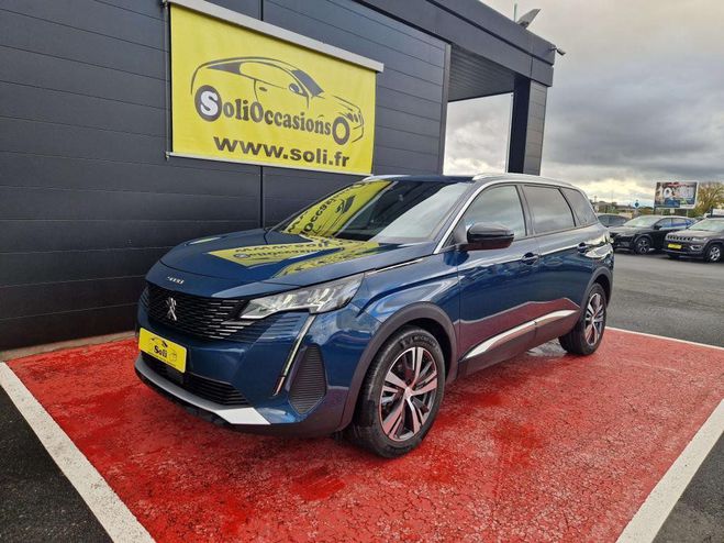 Cliquer pour voir la photo suivante Peugeot 5008 1.5 BlueHDi S&S - 130 - BV EAT8 II Allur Bleu métallisé de 2024