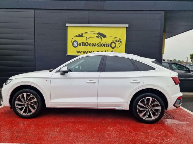 Audi Q5 Sportback Quattro 2.0 40 TDI Mild Hybrid BLANC de 2021