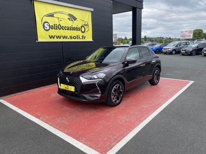 Cliquer pour voir la photo suivante Citroen DS 3 CROSSBACK DS3 1.5 BlueHDi - 130 - BVA VIOLET FONCE de 2019