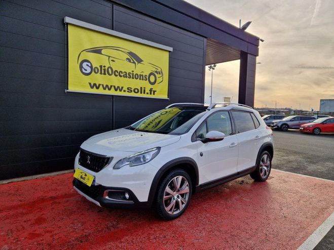 Cliquer pour voir la photo suivante Peugeot 2008 1.5 BlueHDi S&S - 120 - BV EAT6 Crossway BLANC de 2019