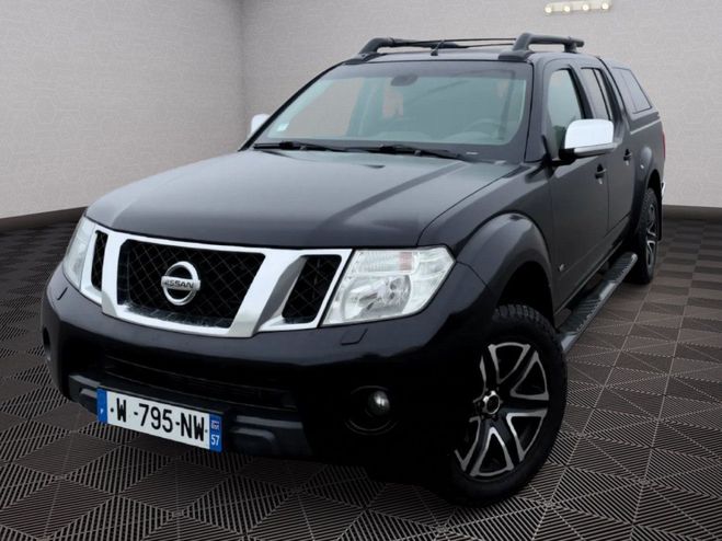 Cliquer pour voir la photo suivante Nissan Navara 3.0 V6 dCi LE 4x4 BVA ? Double Cab Cuir Noir de 2013