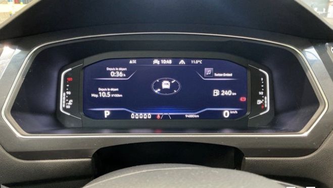 Volkswagen Tiguan Allspace Tdi 150 ch R line 7 places Noir de 2021