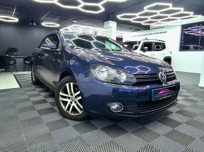 Cliquer pour voir la photo suivante Volkswagen Golf CABRIOLET 1.6 TDI 105 Bleu de 2012