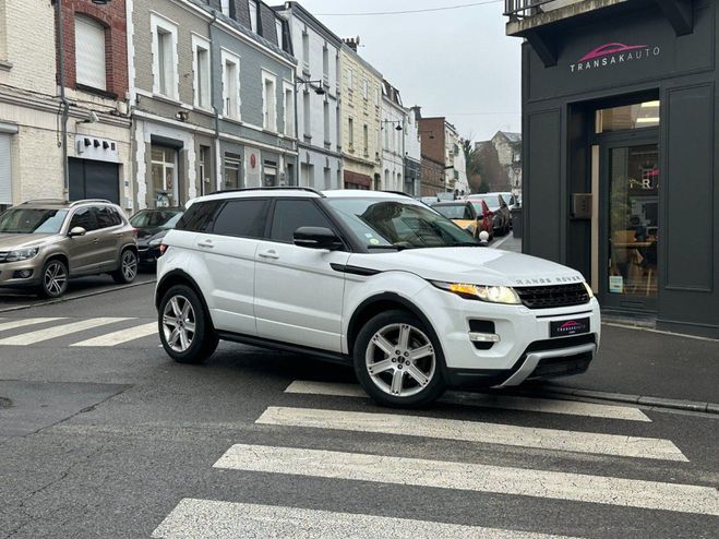 Cliquer pour voir la photo suivante Land rover Range Rover Evoque 2.2 TD4 TURBO DYNAMIC Blanc de 2012