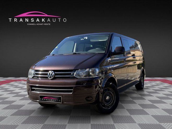 Cliquer pour voir la photo suivante Volkswagen Caravelle 2.0 180 4Motion - Bel Etat - Deuxième Pr Marron de 2013