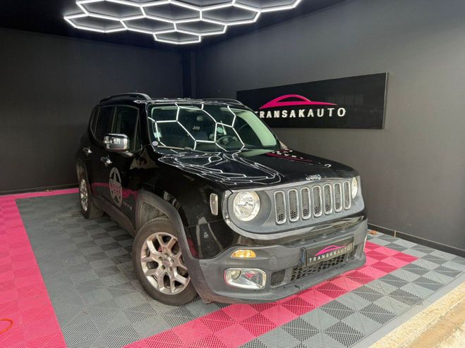 Cliquer pour voir la photo suivante Jeep Renegade 1.6 I MultiJet SS 120 ch Longitude DISTR Noir de 2015
