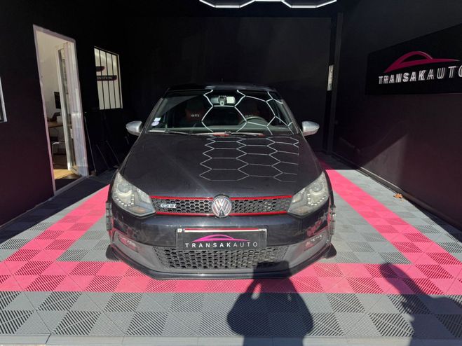 Volkswagen Polo 1.4 TSI 180 GTI DSG7 SUIVI COMPLET / RAD Noir de 2011